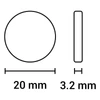 Kép 3/3 - Gombelem AGFAPHOTO Lithium CR2032 5 darabos
