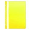 Kép 3/3 - Gyorsfűző, lefűzhető, PVC, A4, DONAU, citromsárga, 10db/cs