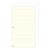 Kép 3/4 - Kalendárium betét, telefon bianco, "L", SATURNUS, chamois, 12lap/cs