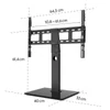 Kép 6/7 - Hama 00220867 FITV 65" forgatható asztali TV állvány