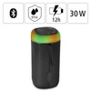 Kép 6/11 - Hama 188228 "SHINE 2.0", 30W, RGB LED, fekete bluetooth hangszóró