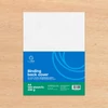 Kép 2/6 - Hátlap, A4, 230 g. bőrhatású 100 db/csomag, Bluering® fehér