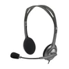 Kép 8/11 - Fejhallgató, mikrofonnal, LOGITECH "H110", szürke