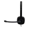 Kép 11/14 - Fejhallgató, mikrofonnal, vezetékes, LOGITECH "H151"