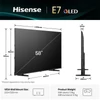 Kép 6/8 - Hisense 58" 58E7Q 4K UHD Smart QLED TV