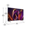 Kép 10/11 - Hisense 65" 65E7NQPRO 4K UHD Smart QLED TV