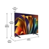 Kép 10/11 - Hisense 75" 75A6N 4K UHD Smart LED TV