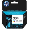 Kép 1/12 - HP N9K05AE No.304 színes tintapatron (eredeti)