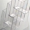 Kép 3/3 - Prospektustartó, asztali/fali, 3 rekeszes, A5