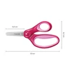 Kép 4/6 - Olló, óvodai, 13 cm, FISKARS, csillámos rózsaszín