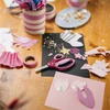 Kép 6/6 - Olló, óvodai, 13 cm, FISKARS, csillámos rózsaszín
