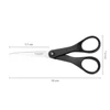 Kép 3/3 - Olló, papírvágó, 18 cm, FISKARS "Essential", fekete