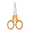 Kép 1/3 - Olló, körömvágó, 10 cm, egyenes, FISKARS "Classic", narancssárga