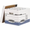 Kép 2/2 - Archiválókonténer, karton, standard, "BANKERS BOX® SYSTEM by FELLOWES®", kék, 10db/cs