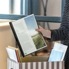 Kép 9/10 - Gyorsfűző, klipes, PP, A4, RAPESCO "Eco GRS Recycled", fekete