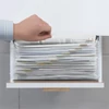 Kép 8/10 - Harmonikamappa, A4, PP, 13 rekeszes, RAPESCO "Eco GRS Recycled", matt fekete
