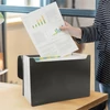 Kép 9/10 - Harmonikamappa, A4, PP, 13 rekeszes, RAPESCO "Eco GRS Recycled", matt fekete