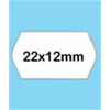 Kép 2/2 - Árazószalag, visszaszedhető, 22x12 mm, BLITZ, fehér