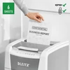Kép 22/22 - Iratmegsemmisítő, mikrokonfetti, 100 lap, LEITZ "IQ AutoFeed SmallOffice 100 P5 Pro"