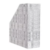 Kép 1/6 - Iratpapucs, karton, 90 mm, VICTORIA, "Textil"