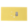 Kép 2/4 - Iratrendező A4, 5cm, két oldalt PP borítás,lapraszerelt, Bluering® Premium sárga