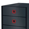 Kép 7/8 - Irattároló, laminált karton, 3 fiókos, LEITZ "Cosy Click&Store", bársonyszürke