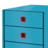 Kép 7/8 - Irattároló, laminált karton, 3 fiókos, LEITZ "Cosy Click&Store", nyugodtkék