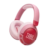 Kép 1/6 - JBL JR 470 NC vezeték nélküli zajszűrős pink gyermek fejhallgató