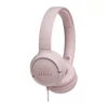 Kép 1/10 - JBL T500PIK mikrofonos rózsaszín fejhallgató