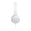 Kép 5/5 - JBL T500WHT mikrofonos fehér fejhallgató
