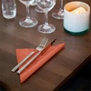 Kép 2/2 - Szalvéta, 1/4 hajtogatott, 2 rétegű, 32,5x32,8 cm, Advanced, TORK "Lunch", terrakotta