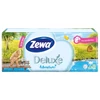 Kép 3/4 - Papír zsebkendő, 3 rétegű, 10x10db, ZEWA "Deluxe", illatmentes, 100db/cs