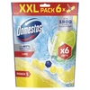 Kép 1/2 - WC frissítő blokk, 6 db-os, DOMESTOS "Power 5", lime