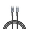 Kép 1/5 - USB kábel, USB-C - USB-C, 1,2 m, 60W, VERBATIM, fekete