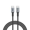 Kép 1/5 - USB kábel, USB-C - USB-C, 1,2 m, 100W, VERBATIM, fekete