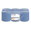 Kép 2/2 - Kéztörlő, tekercses, 1 rétegű, LUCART, "Easy Blue", kék, 6tek/cs