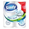 Kép 2/2 - Háztartási papírtörlő, 2 rétegű, 2 tekercses, "Sindy"