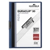 Kép 3/5 - Gyorsfűző, klipes, A4, DURABLE "DURACLIP® 30", sötétkék