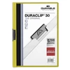 Kép 1/3 - Klipmappa DURABLE Duraclip A/4 30 lapig zöld