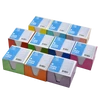 Kép 2/2 - Kockatömb 9x9x6cm, színes karton doboz tartóban Bluering® fehér