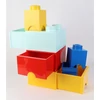 Kép 6/8 - Tárolódoboz, fiókos, LEGO "Brick", sárga