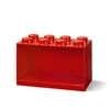 Kép 1/2 - Polc, LEGO "Brick 2x4", piros