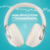 Kép 9/17 - LAMAX HighComfort2 ANC aktív zajszűrős Bluetooth fehér fejhallgató