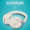 Kép 10/17 - LAMAX HighComfort2 ANC aktív zajszűrős Bluetooth fehér fejhallgató