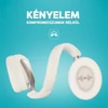 Kép 11/17 - LAMAX HighComfort2 ANC aktív zajszűrős Bluetooth fehér fejhallgató