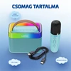 Kép 4/7 - LAMAX KaraokeKid1 Blue 10W kék gyermek karaoke hangszóró