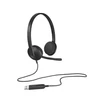 Kép 6/16 - Fejhallgató, mikrofonnal, USB csatlakozás, LOGITECH "H340"