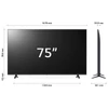 Kép 6/7 - LG 75" 75UR78003LK 4K UHD Smart LED TV