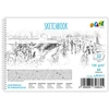 Kép 1/2 - Vázlatfüzet, félfamentes, B4, spirál, 32 lap, COOL BY VICTORIA