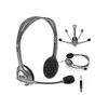 Kép 5/16 - Fejhallgató, mikrofonnal, vezetékes, LOGITECH "H111", fekete